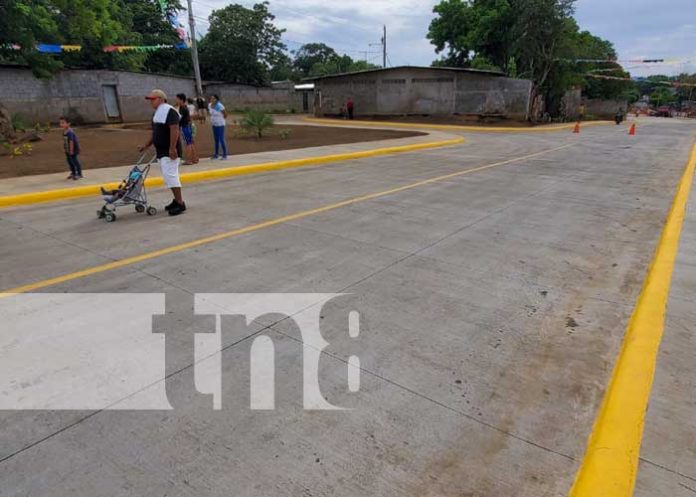 calle-oscar-turcios-03 Nuevas calles de concreto en el barrio Oscar Turcios
