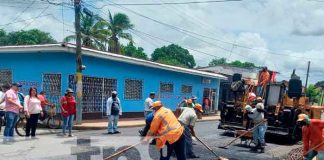 Calles para el pueblo en Masaya