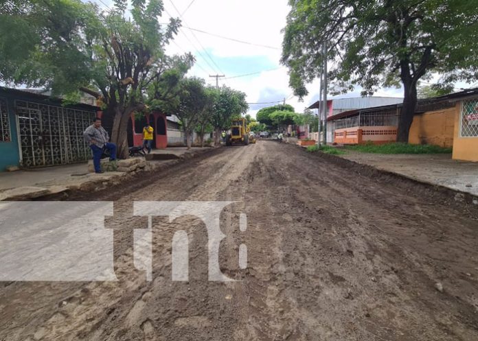 Foto: 70% de avance en obras de drenaje pluvial y mejoramiento vial en Waspan Sur / TN8