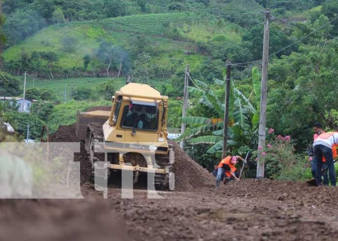 Inicia obra de adoquinado de calles en el municipio de San Sebastián de Yalí