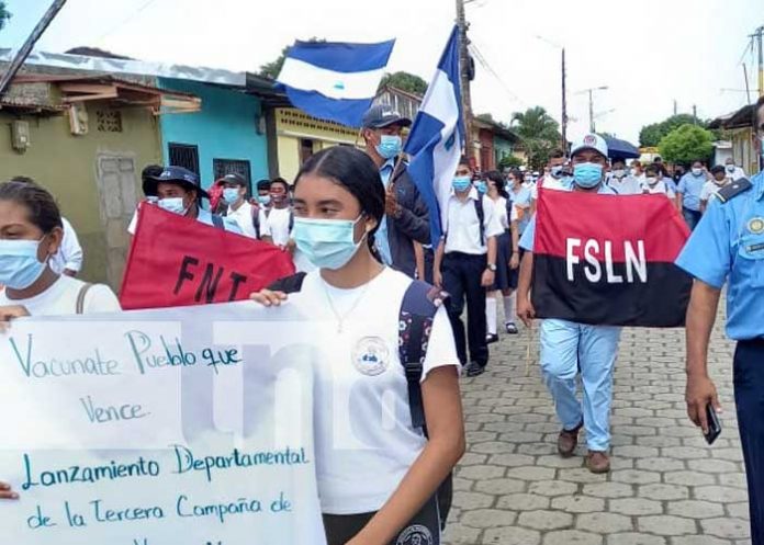 Jornada para lanzar vacunación contra la influenza en Nandaime