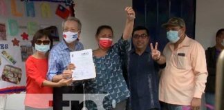 Una familia del Barrio Waspán Sur cumplió el sueño de habitar a partir de esta fecha en una vivienda digna, gracias al apoyo del Gobierno