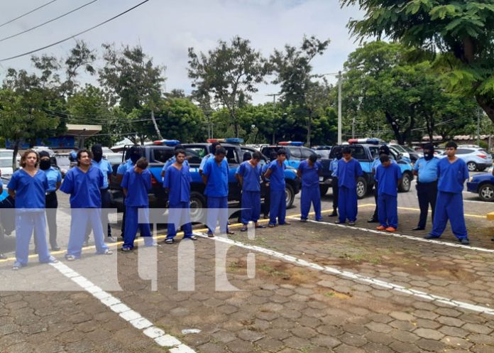 Policía detiene a 59 delincuentes en Managua
