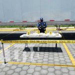 Tico es arrestado con 35 kilos de cocaína en Somotillo, Chinandega Presentación policial sobre incautación de cocaína en Chinandega