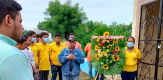 Chinandega se suma al homenaje de los héroes y mártires de la Toma del Palacio Nacional