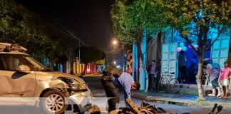 El motociclista recibió atención prehospitalaria