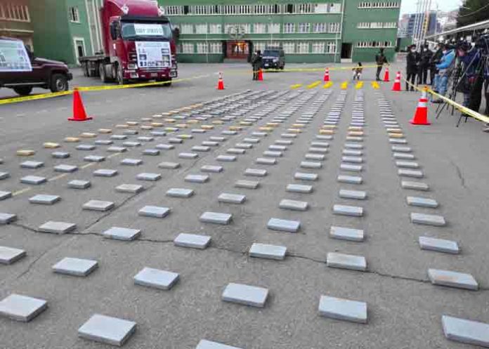 cocaina-bolivia-peru- Bolivia decomisa 2 millones de dólares en cocaína en coordinación con Perú