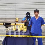 Cocaína valorada en 75 mil dólares es incautada en Chinandega Presentación policial por incautación de cocaína en Chinandega