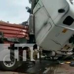 Triple colisión en Matagalpa y de milagro nadie resulta lesionado Accidente de tránsito deja triple colisión