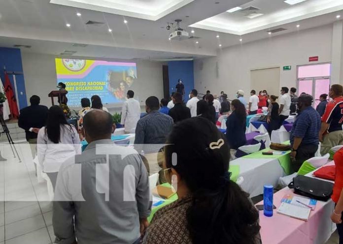 Congreso sobre atención a personas con discapacidad en Nicaragua