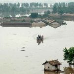 Lluvias torrenciales provocan graves inundaciones en Corea del Norte