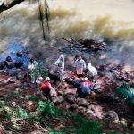 Encuentran en el Muelle de San Carlos el cadáver de una mujer Encuentran sobre una piedra el cadáver de una mujer