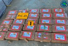 Autoridades costarricenses decomisan 3.4 toneladas de Cocaína