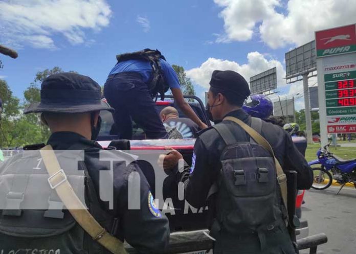 Operativo en Managua que llevó al arresto de 