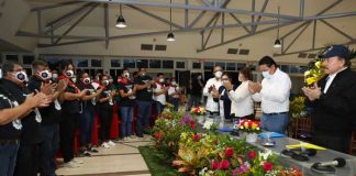 Acto del 41 Aniversario de la Cruzada Nacional de Alfabetización