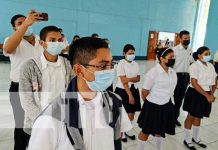 Medidas sanitarias se continúan poniendo en práctica en escuelas de Nicaragua Acto conmemorativo a la danza y el folklore desde las escuelas en Nicaragua