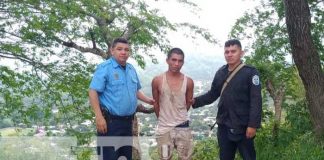 Captura de delincuente en Wiwilí, Nueva Segovia