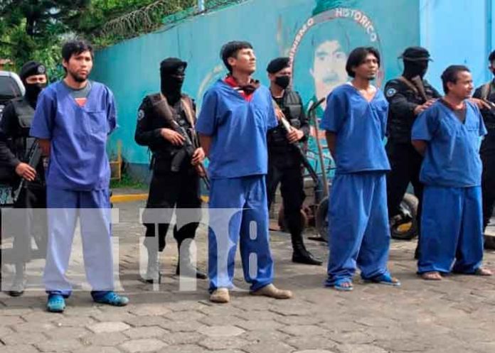 Capturan a varios sujetos acusados de homicidio en Masaya / FOTO / TN8