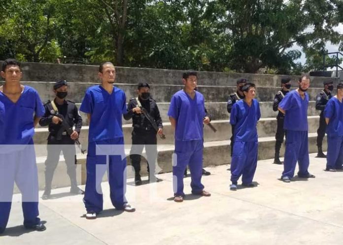 Detienen a 8 sujetos por delitos en Nueva Segovia