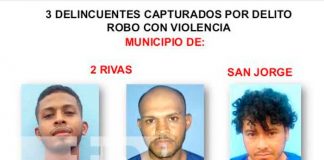 Los detenidos son señalados por delitos como robo en sus diferentes modalidades