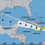 Depresión tropical Grace podría cobrar fuerza el martes La depresión tropical Grace podría cobrar fuerza el martes