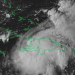 Depresión tropical Grace descarga lluvias torrenciales en Haití Depresión tropical Grace descarga lluvias torrenciales en Haití / Twitter.com/INSMET_CMP_CMG/