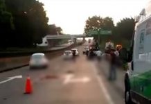 Un hombre hasta el momento desconocido, terminó destrozado.