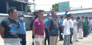 Personas detenidas por cometer diversos delitos en Carazo