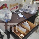 «Tamales» dejan «limpia» distribuidora del Mercado Iván Montenegro Distribuidora que fue robada por delincuentes en Managua