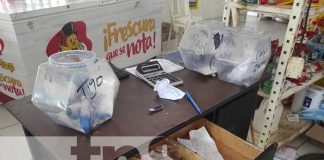 Distribuidora que fue robada por delincuentes en Managua