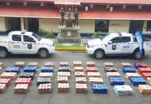 Decomisan 2 mil 300 paquetes con droga dentro de contenedores en Panamá Decomisan 2 mil 300 paquetes con droga dentro de contenedores en Panamá