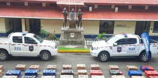 Decomisan 2 mil 300 paquetes con droga dentro de contenedores en Panamá