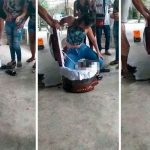 Ecuatorianas hacen el "perreo" de la muerte sobre un difunto ladrón