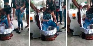 Ecuatorianas hacen el "perreo" de la muerte sobre un difunto ladrón