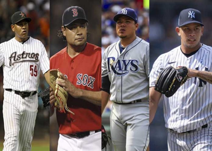 jonathan loaisiga, mlb, holds, vicente padilla, wilton lopez,