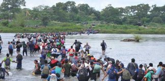 Las detenciones de migrantes en la frontera de Estados Unidos.