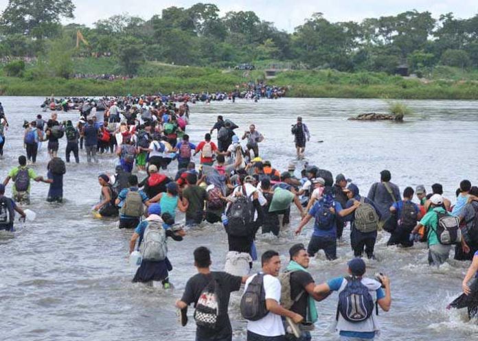 Las detenciones de migrantes en la frontera de Estados Unidos.