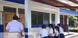 Mejoras en escuela de El Porvenir, León