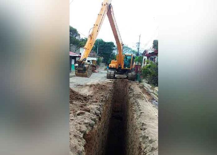 ENACAL avanza en obras de saneamiento en San Juan de Oriente