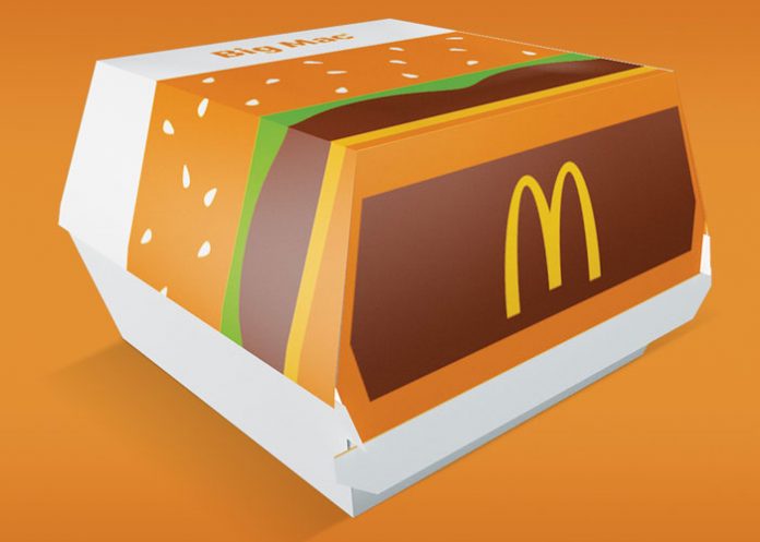 Nuevos envases de McDonald's que son amigables con el medio ambiente