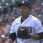 Ramírez gana su primer partido de la temporada erasmo, mlb, tigers, baseball, nicaragua,