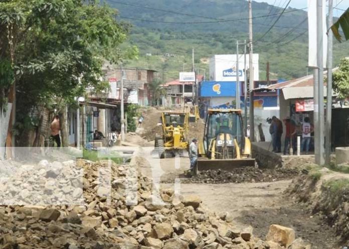 Foto: Proyecto de adoquinado beneficiará a familias de Estelí / TN8