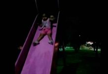 ¿Real o fake? Captan fantasma jugando con una niña en un parque