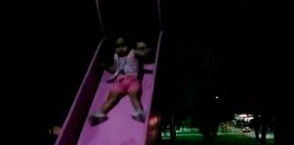 ¿Real o fake? Captan fantasma jugando con una niña en un parque