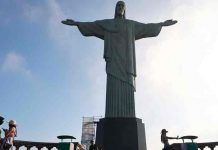 Dos franceses detenidos después de ver el amanecer sobre Cristo en Brasil