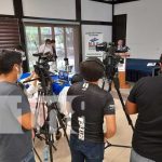 Conferencia de M&R Consultores sobre encuesta electoral, con FSLN liderando intención de votos