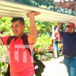 Entrega de materiales en Granada