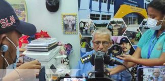 Conferencia policial por homicidio en Bonanza
