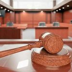 Cancelan audiencia contra los narcotraficantes «Los Perrones» en El Salvador Sala de audiencia en un juzgado