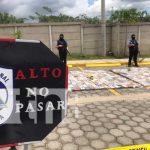 Más de 400 kilos de cocaína incautados durante operativo en Diriamba Conferencia policial sobre incautación de cocaína en Diriamba